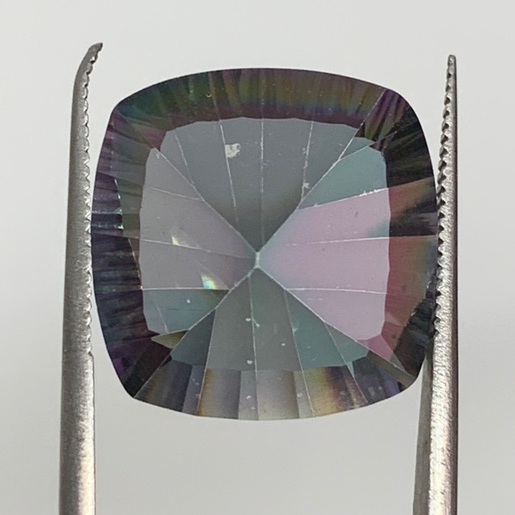 12.95ct Natural Mystic Topaz Cushion Cut - Picture 7 of 15